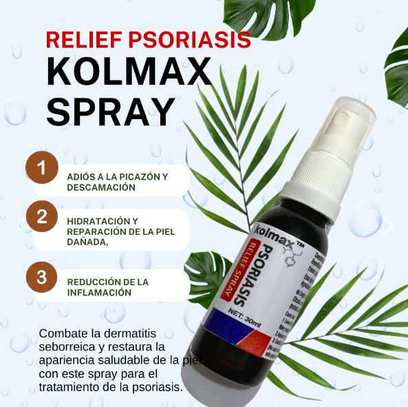 🌿✨Kolmax™ | ⛔️¡ADIÓS PICAZÓN! Tratamiento en aerosol para PSORIASIS 🌿