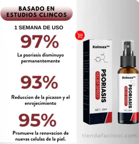 🌿✨Kolmax™ | ⛔️¡ADIÓS PICAZÓN! Tratamiento en aerosol para PSORIASIS 🌿